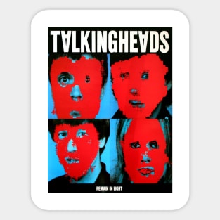 talking heads Sticker